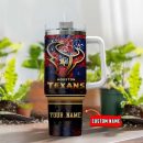 Houston Texans NFL Custom Stanley Quencher 30oz-40oz Stainless Steel Tumbler Hot And Cold Tumbler