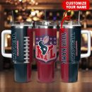 Houston Texans NFL Custom Stanley Quencher 30oz-40oz Stainless Steel Tumbler Hot And Cold Tumbler
