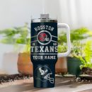 Houston Texans NFL Custom Stanley Quencher 30oz-40oz Stainless Steel Tumbler Hot And Cold Tumbler