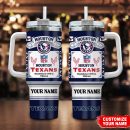 Houston Texans NFL Super Bowl Champs Pride Custom Stanley Quencher 30oz-40oz Stainless Steel Tumbler Hot And Cold Tumbler