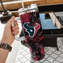 Houston Texans NFL Hunting Custom Stanley Quencher 30oz-40oz Stainless Steel Tumbler Hot And Cold Tumbler