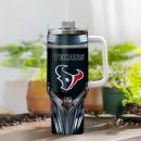 Houston Texans NFL Nutrition Facts Custom Stanley Quencher 30oz-40oz Stainless Steel Tumbler Hot And Cold Tumbler