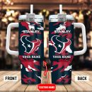 Houston Texans NFL Custom Stanley Quencher 30oz-40oz Stainless Steel Tumbler Hot And Cold Tumbler