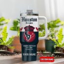 Houston Texans NFL Corona Extra Custom Stanley Quencher 30oz-40oz Stainless Steel Tumbler Hot And Cold Tumbler