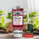 Houston Texans NFL Nutrition Facts Custom Stanley Quencher 30oz-40oz Stainless Steel Tumbler Hot And Cold Tumbler