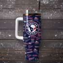 Houston Texans Football Team NFL Custom Stanley Quencher 30oz-40oz Stainless Steel Tumbler Hot And Cold Tumbler
