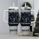 Houston Texans NFL Custom Stanley Quencher 30oz-40oz Stainless Steel Tumbler Hot And Cold Tumbler