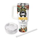Packers Girl Green Bay Packers NFL Custom Stanley Quencher 30oz-40oz Stainless Steel Tumbler Hot And Cold Tumbler