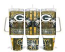 Green Bay Packers NFL Custom Stanley Quencher 30oz-40oz Stainless Steel Tumbler Hot And Cold Tumbler