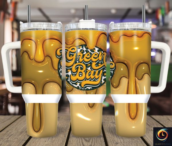 Green Bay Packers NFL Custom Stanley Quencher 30oz-40oz Stainless Steel Tumbler Hot And Cold Tumbler