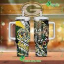 Green Bay Packers NFL Custom Stanley Quencher 30oz-40oz Stainless Steel Tumbler Hot And Cold Tumbler