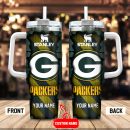 Green Bay Packers NFL Custom Stanley Quencher 30oz-40oz Stainless Steel Tumbler Hot And Cold Tumbler