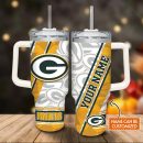 Green Bay Packers NFL Custom Stanley Quencher 30oz-40oz Stainless Steel Tumbler Hot And Cold Tumbler