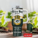 Green Bay Packers NFL Corona Extra Custom Stanley Quencher 30oz-40oz Stainless Steel Tumbler Hot And Cold Tumbler