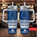 Indianapolis Colts NFL Custom Stanley Quencher 30oz-40oz Stainless Steel Tumbler Hot And Cold Tumbler