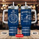 Indianapolis Colts NFL Custom Stanley Quencher 30oz-40oz Stainless Steel Tumbler Hot And Cold Tumbler