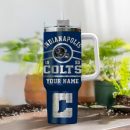 Indianapolis Colts NFL Custom Stanley Quencher 30oz-40oz Stainless Steel Tumbler Hot And Cold Tumbler