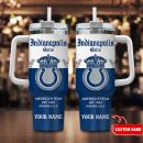 Indianapolis Colts NFL Corona Extra Custom Stanley Quencher 30oz-40oz Stainless Steel Tumbler Hot And Cold Tumbler