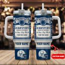 Indianapolis Colts NFL Vintage Kings Of Football Custom Stanley Quencher 30oz-40oz Stainless Steel Tumbler Hot And Cold Tumbler