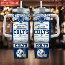 Indianapolis Colts NFL Custom Stanley Quencher 30oz-40oz Stainless Steel Tumbler Hot And Cold Tumbler
