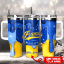 Los Angeles Rams NFL Custom Stanley Quencher 30oz-40oz Stainless Steel Tumbler Hot And Cold Tumbler