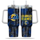 Los Angeles Rams NFL Hunting Custom Stanley Quencher 30oz-40oz Stainless Steel Tumbler Hot And Cold Tumbler
