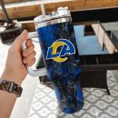 Los Angeles Rams NFL Hunting Custom Stanley Quencher 30oz-40oz Stainless Steel Tumbler Hot And Cold Tumbler