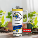 Los Angeles Rams NFL Champion Claw Custom Stanley Quencher 30oz-40oz Stainless Steel Tumbler Hot And Cold Tumbler