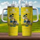 Los Angeles Rams NFL Mickey Mouse Custom Stanley Quencher 30oz-40oz Stainless Steel Tumbler Hot And Cold Tumbler
