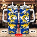 Los Angeles Rams NFL Custom Stanley Quencher 30oz-40oz Stainless Steel Tumbler Hot And Cold Tumbler