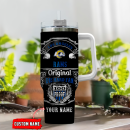 Los Angeles Rams NFL Original Diehard Fan Custom Stanley Quencher 30oz-40oz Stainless Steel Tumbler Hot And Cold Tumbler
