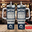 Los Angeles Rams NFL Vintage Kings Of Football Custom Stanley Quencher 30oz-40oz Stainless Steel Tumbler Hot And Cold Tumbler