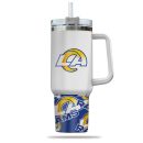 Los Angeles Rams NFL Custom Stanley Quencher 30oz-40oz Stainless Steel Tumbler Hot And Cold Tumbler