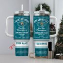 Jacksonville Jaguars NFL Custom Stanley Quencher 30oz-40oz Stainless Steel Tumbler Hot And Cold Tumbler