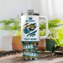 Jacksonville Jaguars NFL Custom Stanley Quencher 30oz-40oz Stainless Steel Tumbler Hot And Cold Tumbler
