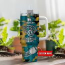 Jacksonville Jaguars NFL Custom Stanley Quencher 30oz-40oz Stainless Steel Tumbler Hot And Cold Tumbler