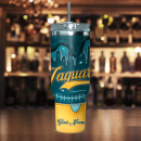 Jacksonville Jaguars NFL Custom Stanley Quencher 30oz-40oz Stainless Steel Tumbler Hot And Cold Tumbler