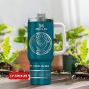 Jacksonville Jaguars NFL Custom Stanley Quencher 30oz-40oz Stainless Steel Tumbler Hot And Cold Tumbler