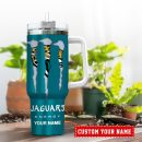 Jacksonville Jaguars NFL Energy Nutrition Facts Custom Stanley Quencher 30oz-40oz Stainless Steel Tumbler Hot And Cold Tumbler
