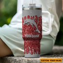 Jacksonville Jaguars NFL Sports Custom Stanley Quencher 30oz-40oz Stainless Steel Tumbler Hot And Cold Tumbler