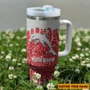 Jacksonville Jaguars NFL Sports Custom Stanley Quencher 30oz-40oz Stainless Steel Tumbler Hot And Cold Tumbler