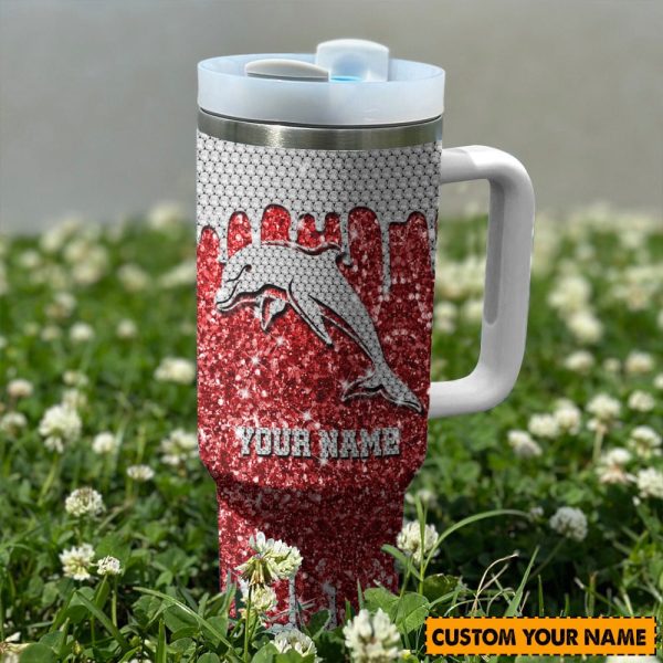 Jacksonville Jaguars NFL Sports Custom Stanley Quencher 30oz-40oz Stainless Steel Tumbler Hot And Cold Tumbler - Image 2
