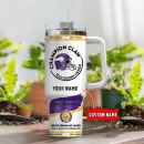 Minnesota Vikings NFL Champion Claw Custom Stanley Quencher 30oz-40oz Stainless Steel Tumbler Hot And Cold Tumbler