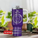 Minnesota Vikings NFL Custom Stanley Quencher 30oz-40oz Stainless Steel Tumbler Hot And Cold Tumbler