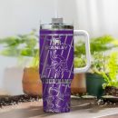 Minnesota Vikings NFL Silver Custom Stanley Quencher 30oz-40oz Stainless Steel Tumbler Hot And Cold Tumbler