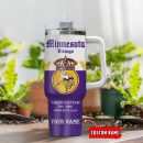 Minnesota Vikings NFL Corona Extra Custom Stanley Quencher 30oz-40oz Stainless Steel Tumbler Hot And Cold Tumbler