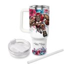 Kansas City Chiefs NFL Custom Stanley Quencher 30oz-40oz Stainless Steel Tumbler Hot And Cold Tumbler