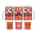 Kansas City Chiefs NFL Custom Stanley Quencher 30oz-40oz Stainless Steel Tumbler Hot And Cold Tumbler