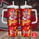Kansas City Chiefs NFL Custom Stanley Quencher 30oz-40oz Stainless Steel Tumbler Hot And Cold Tumbler