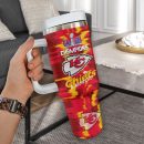 Kansas City Chiefs NFL Custom Stanley Quencher 30oz-40oz Stainless Steel Tumbler Hot And Cold Tumbler